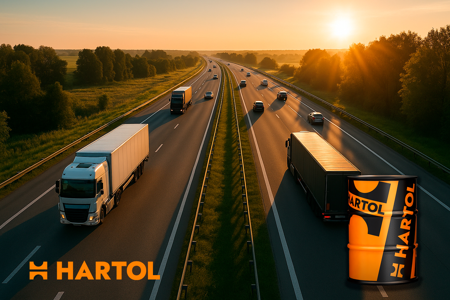 HARTOL Highway SAE 5W-30 engine oil has received official API CK-4/CI-4 Plus/SN certification