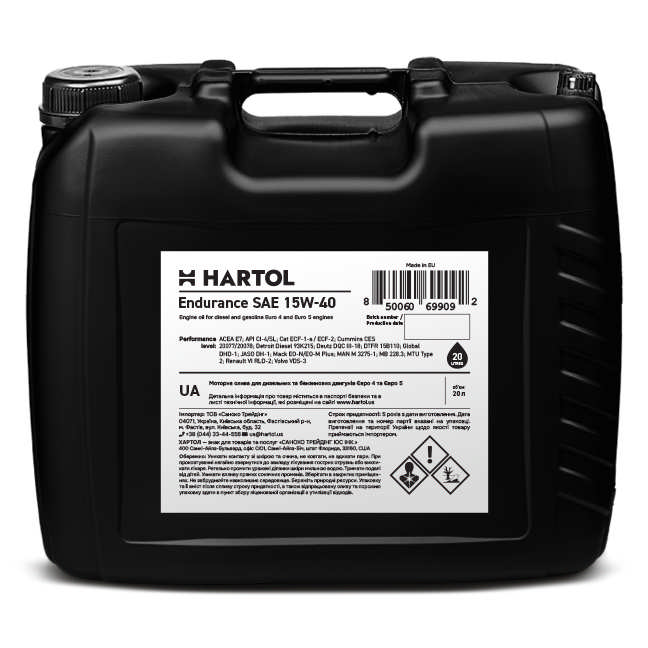 Hartol Endurance 15w-40